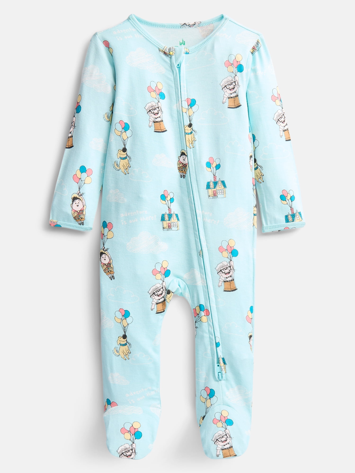 Disney Pixar Up Baby Boys Sleep & Play Footed Pajamas, One Piece, Sizes NB-6/9M