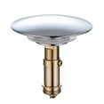 thumbnail image 1 of Up Bath Plug Universal Plug 66Mm Push Stopper With 28Mm Bouncing Core Metal Plug For Bath Bathroom Kitchen Sewers Faucets Easy To Use, 1 of 7