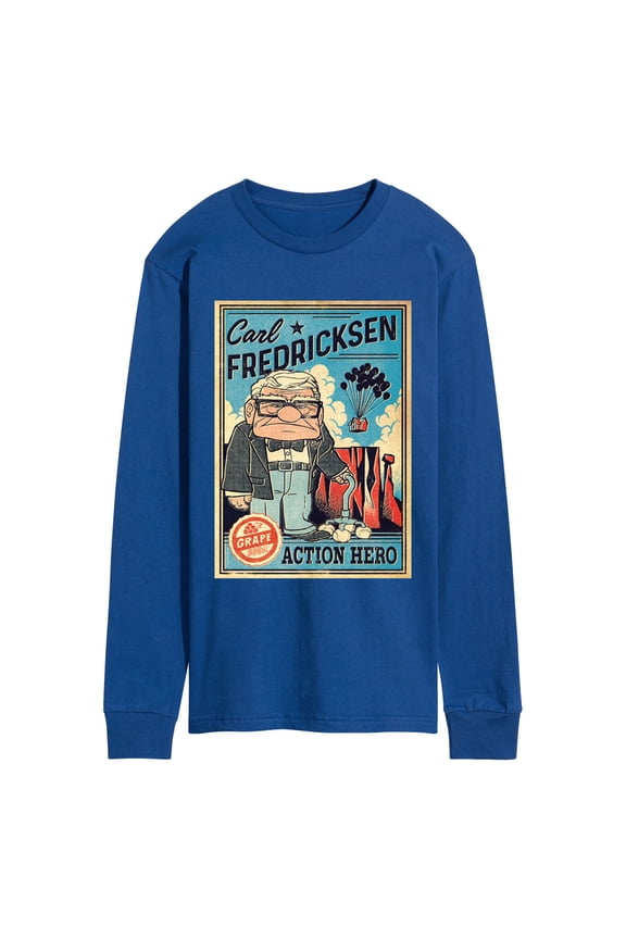 - Carl Action Hero - Men's Long Sleeve T-Shirt