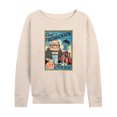 thumbnail image 1 of Up - Carl Action Hero - Women's Lightweight French Terry Long Sleeve Shirt, 1 of 4
