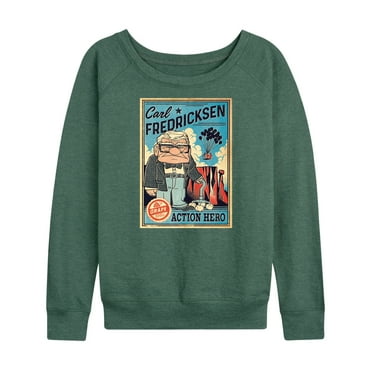 Up - Carl Action Hero - Women's Lightweight French Terry Long Sleeve Shirt