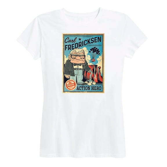 Up - Carl Action Hero - Women's Short Sleeve Graphic T-Shirt