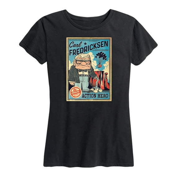 Up - Carl Action Hero - Women's Short Sleeve Graphic T-Shirt