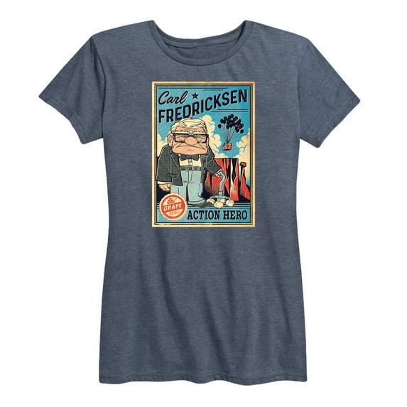 Up - Carl Action Hero - Women's Short Sleeve Graphic T-Shirt