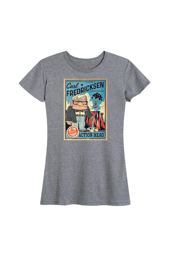 - Carl Action Hero - Women's Short Sleeve Graphic T-Shirt