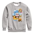 thumbnail image 1 of Up - Carl, Russell And Friend Group Boys' Graphic Long Sleeve Fleece Sweatshirt, 1 of 4