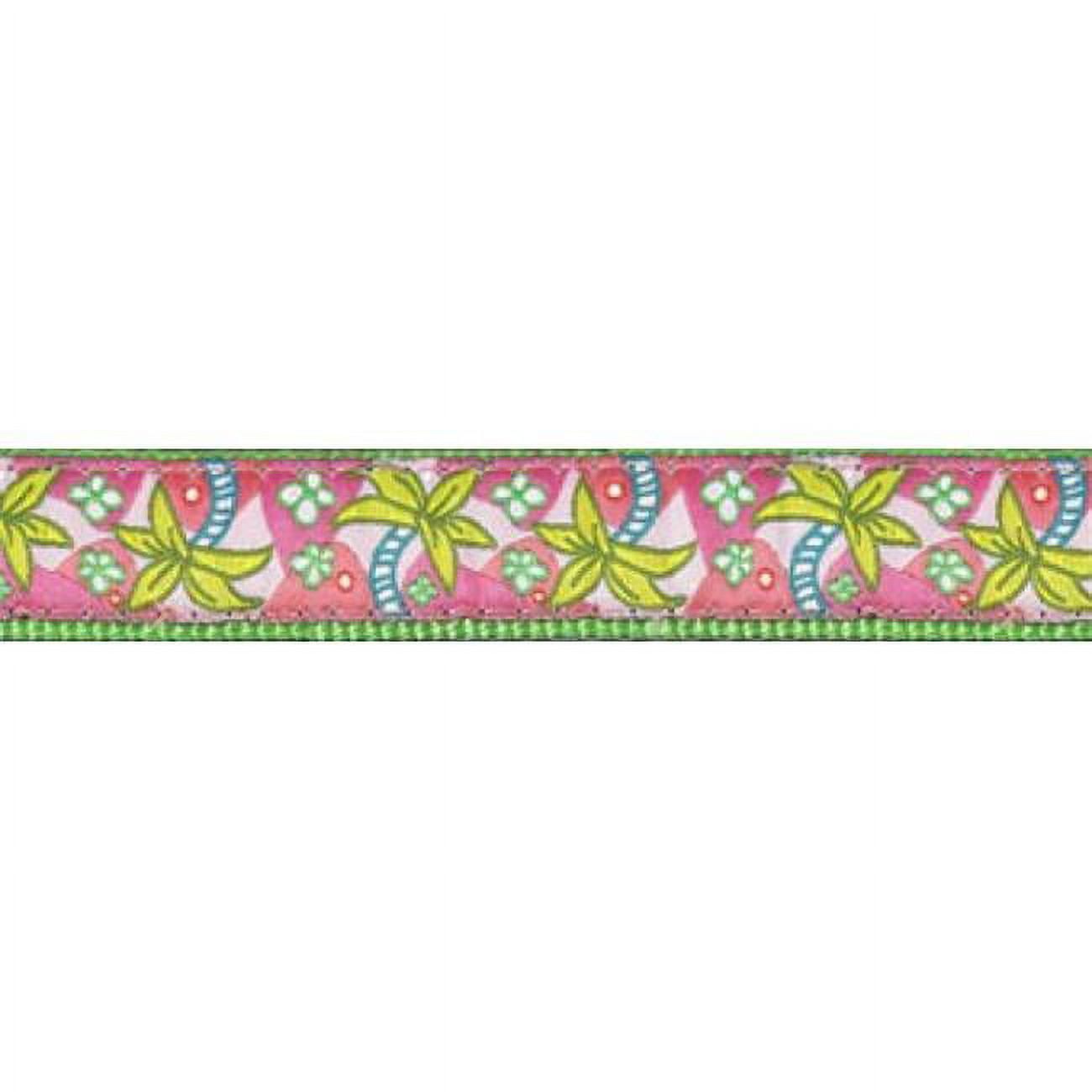 Up Country PKPDH3W Pink Palms Pet Harness - Medium Wide