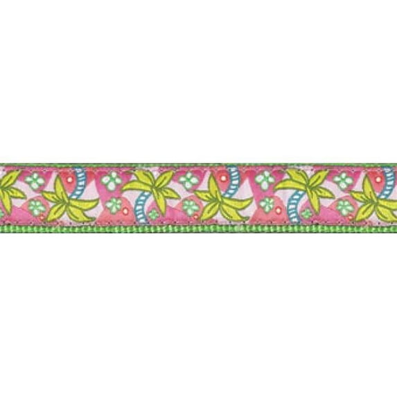 Up Country PKPDH4W Pink Palms Pet Harness - Large