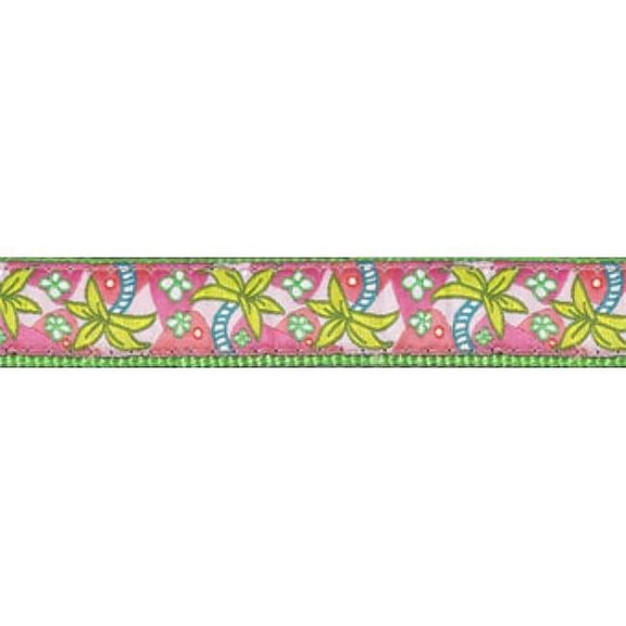 Up Country PKPDH4W Pink Palms Pet Harness - Large