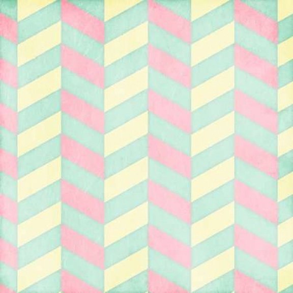 Up Down Pastel Poster Print by Jace Grey (12 x 12)