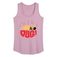 thumbnail image 1 of Up - Dug - Women's Racerback Tank Top, 1 of 4