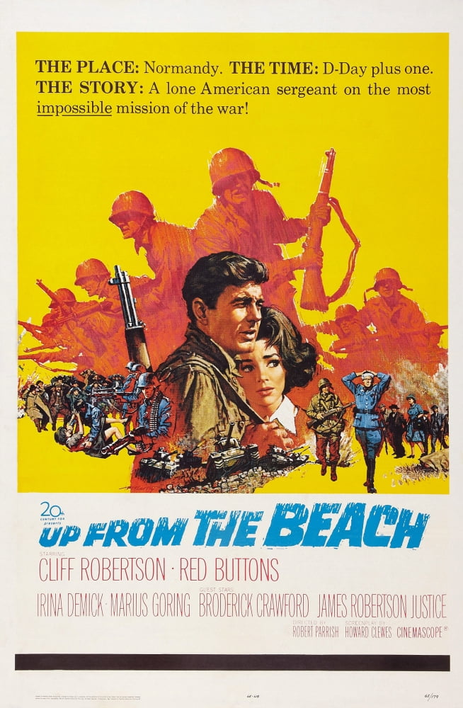 Up From The Beach U Canvas Art - (24 x 36)