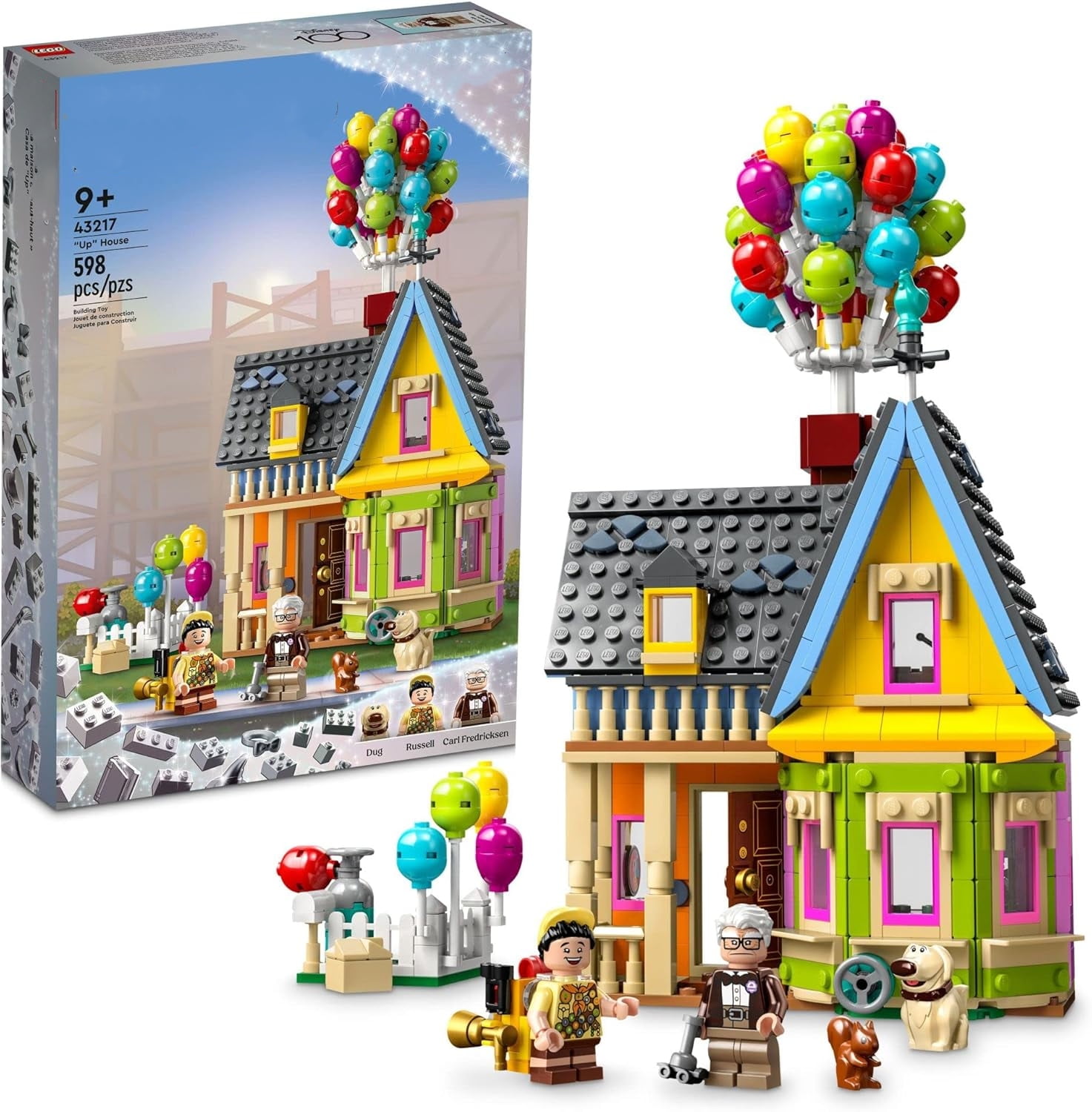 Up House Classic Building Toy Set for Kids and Movie Fans Ages 9 and Up 43217