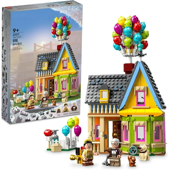 Up House Classic Building Toy Set for Kids and Movie Fans Ages 9 and Up 43217