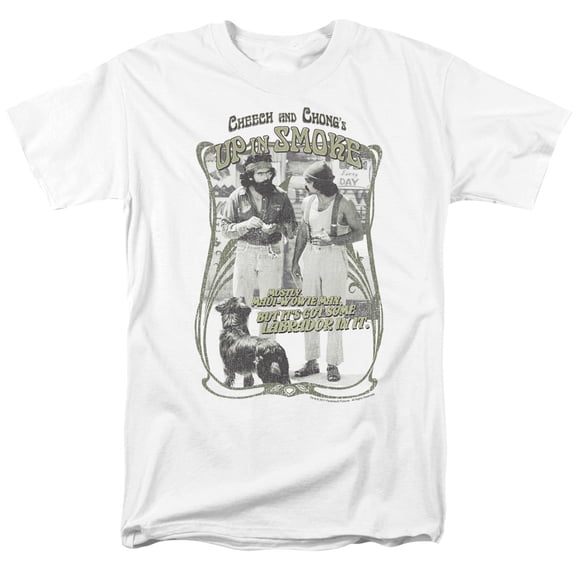 Up In Smoke T-Shirt Labrador Unisex Graphic Tee For Men & Women
