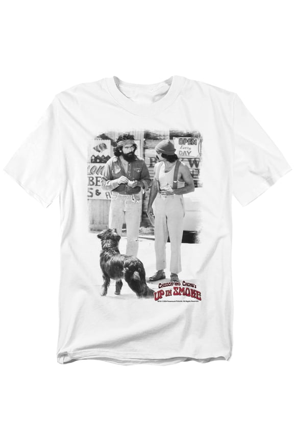 Up In Smoke T-Shirt Square Unisex Graphic Tee For Men & Women