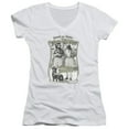thumbnail image 1 of Up Inoke Labrador Junior Women's V-Neck T-Shirt White, 1 of 1