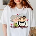 thumbnail image 1 of Up Movie Carl and Ellie Couple Shirt, Up Movie Unisex Tshirt,Sport Grey Color,Size 3XL, 1 of 5