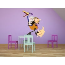 Up Movie Cartoon Carl Main Characters Decors Wall Sticker Art Design Decal for Girls Boys Kids Room Bedroom Nursery Kindergarten House Home Decor Stickers Wall Art Vinyl Decoration (30x27 inch)