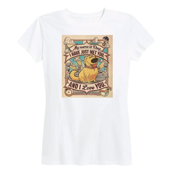 Up - My Name is Dug - Women's Short Sleeve Graphic T-Shirt