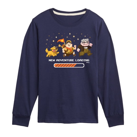 Up - New Adventure Loading Long Sleeve Graphic T-Shirt