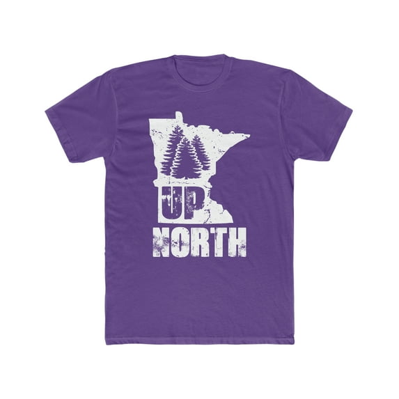 Up North Minnesota Men's Cotton Crew Tee