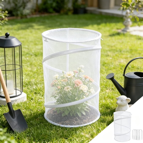 Up Plants Protection Mesh Cover, Garden Vegetable Flower Cage, Seedling Protection Netting, Cover for Garden Vegetable Flower Protection