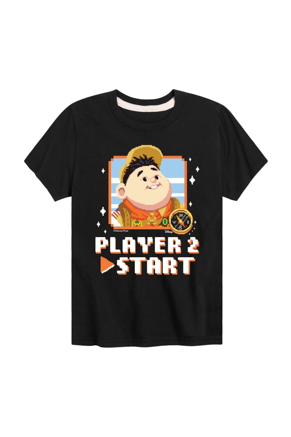 - Player Russel - Youth Boys Short Sleeve Graphic T-Shirt