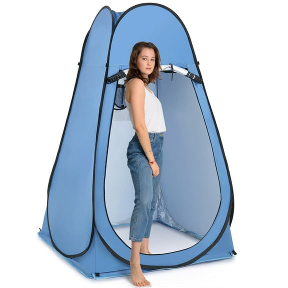 Up Privacy Shelter Tent Portable Outdoor Camping Beach Instant Shower Toilet Changing Tent Sun Rain Shelter With Window