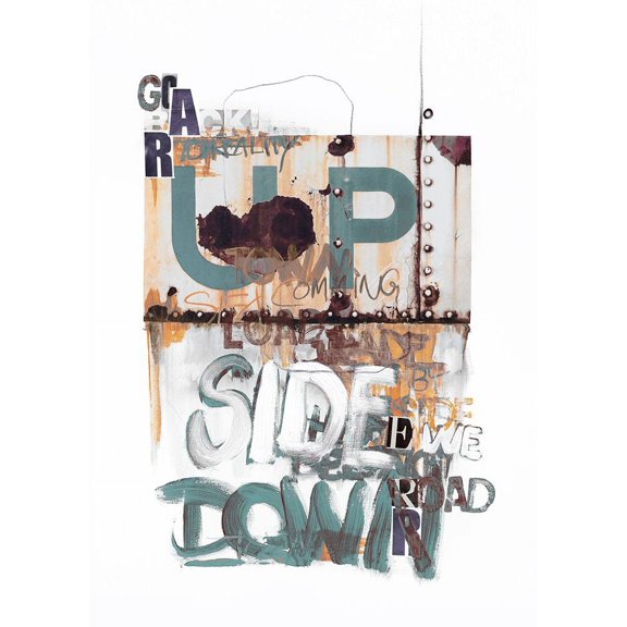 Up Side Down 2 Poster Print by Design Fabrikken Design Fabrikken (18 x 24) # MF9691643