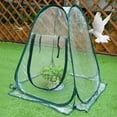 thumbnail image 1 of -Up Small Greenhouse for Outdoor Indoor Plant; Portable Mini Greenhouse Tent Smile Home, 1 of 9