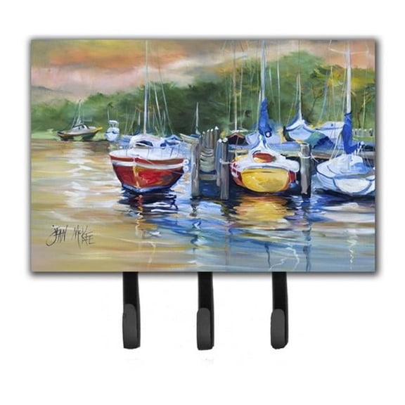 Up The Creek Sailboat Leash & Key Holder