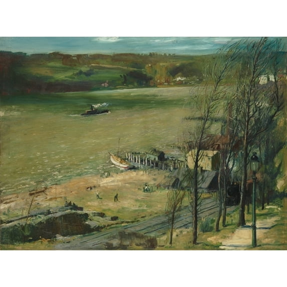 Up The Hudson Fine Art (24 x 18)