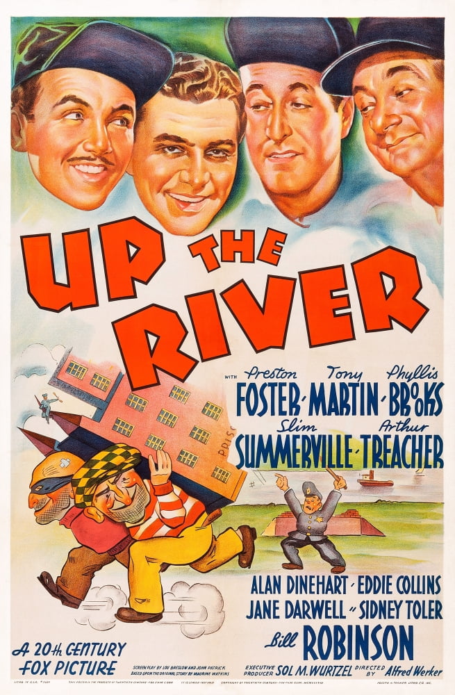 Up The River U Canvas Art - (11 x 17)