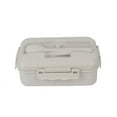 thumbnail image 1 of Heated Lunch Box Dormitory Lunch Box Microwaveable Japanese Lunch Box Compartmented Lunch Box Plastic Lunch Box, 1 of 1