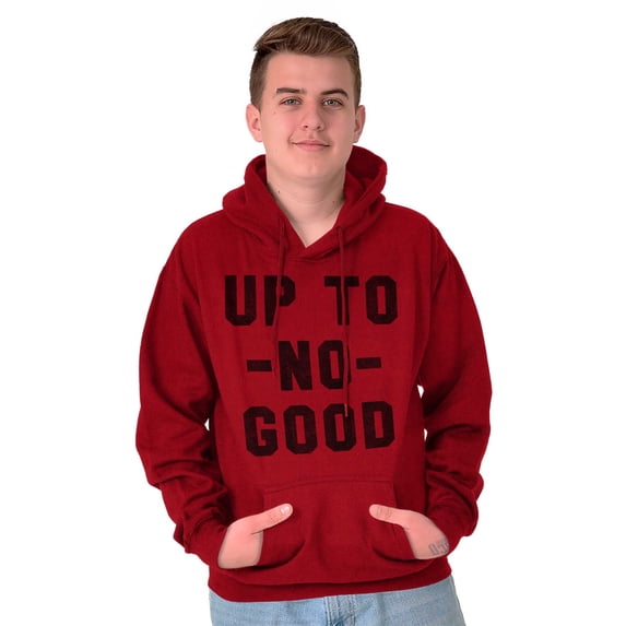 Up To No Good Wizard Map Funny Nerdy Hoodie Sweatshirt Women Men Brisco Brands 4X