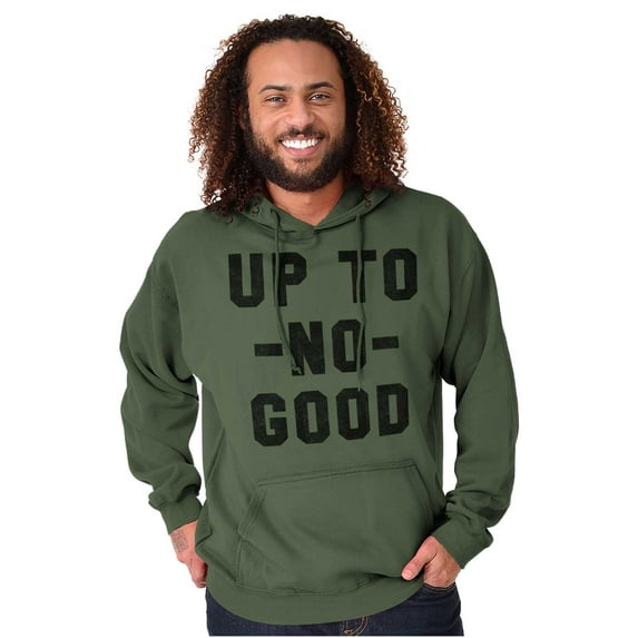 Up To No Good Wizard Map Funny Nerdy Hoodie Sweatshirt Women Men Brisco Brands M