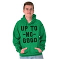 thumbnail image 1 of Up To No Good Wizard Map Funny Nerdy Hoodie Sweatshirt Women Men Brisco Brands M, 1 of 6