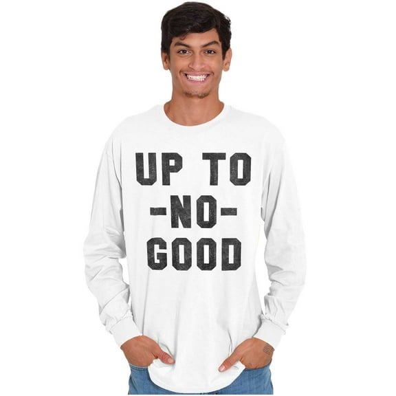 Up To No Good Wizard Map Funny Nerdy Long Sleeve TShirt Men Women Brisco Brands S