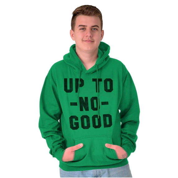 Up To No Good Wizard Map Funny Nerdy Unisex Plus Fleece Graphic Hoodie Brisco Brands 3X