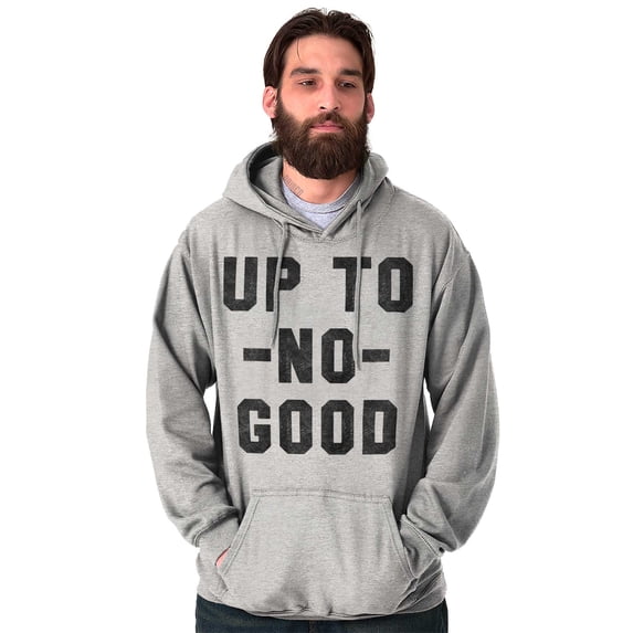 Up To No Good Wizard Map Funny Nerdy Unisex Plus Fleece Graphic Hoodie Brisco Brands 5X