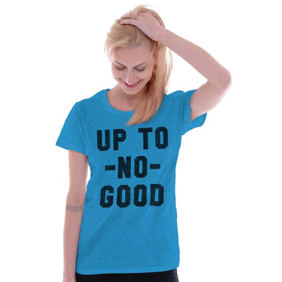 Up To No Good Wizard Map Funny Nerdy Womens Slim Fit Graphic Tee Brisco Brands L
