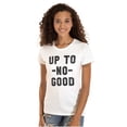 thumbnail image 1 of Up To No Good Wizard Map Funny Nerdy Womens Slim Fit Graphic Tee Brisco Brands L, 1 of 5