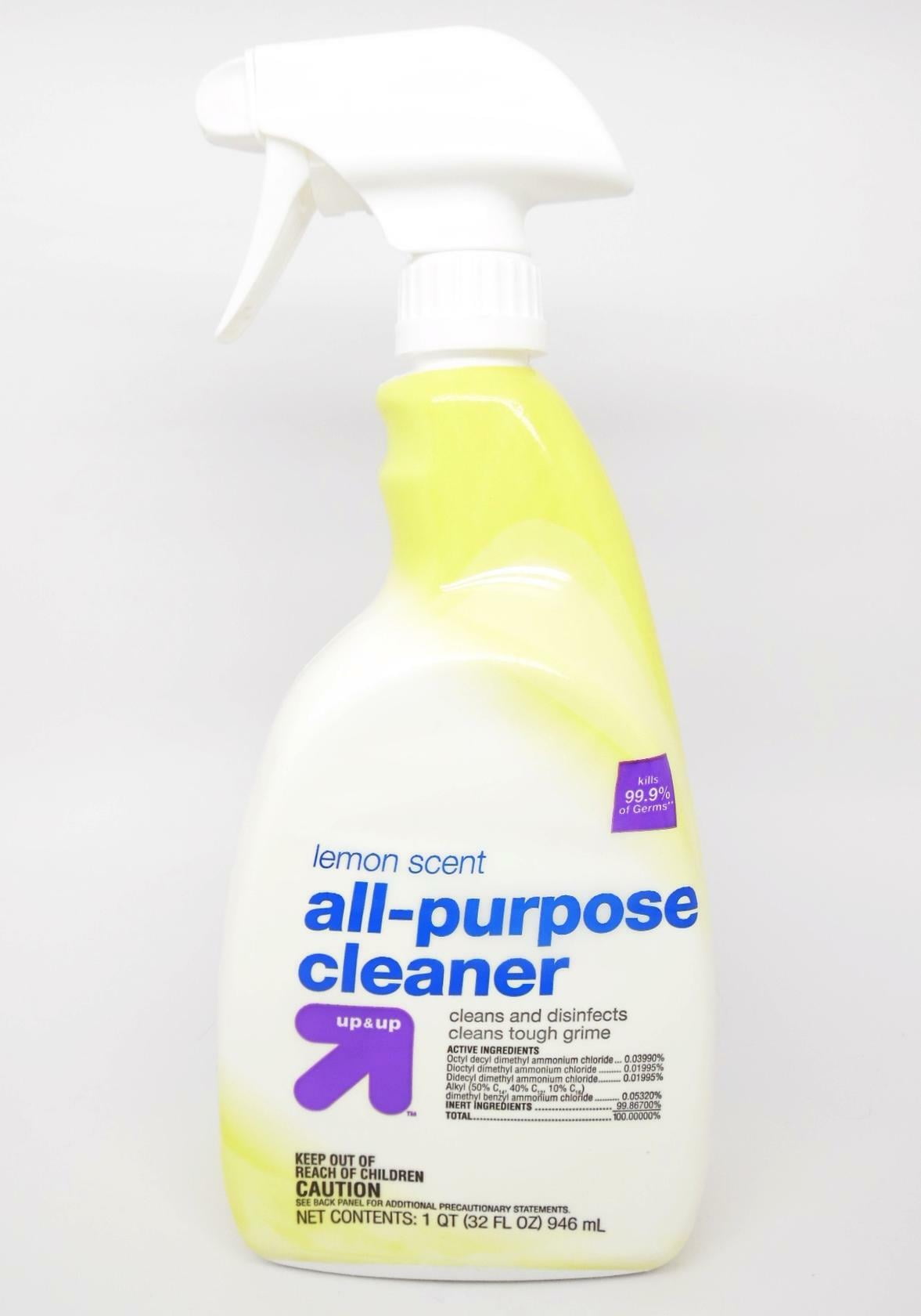 Up & Up AllPurpose Cleaner Cleans and Disinfects Lemon Scent 32