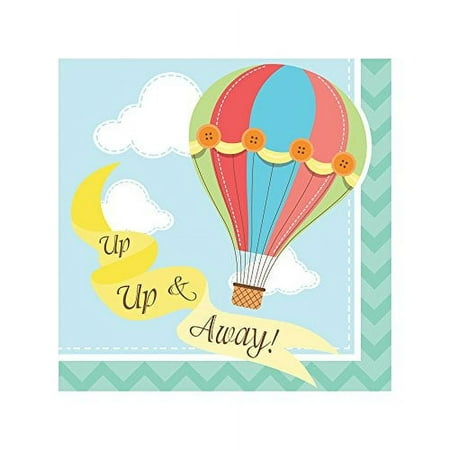 Up, Up & Away Baby Shower Party Beverage Napkins