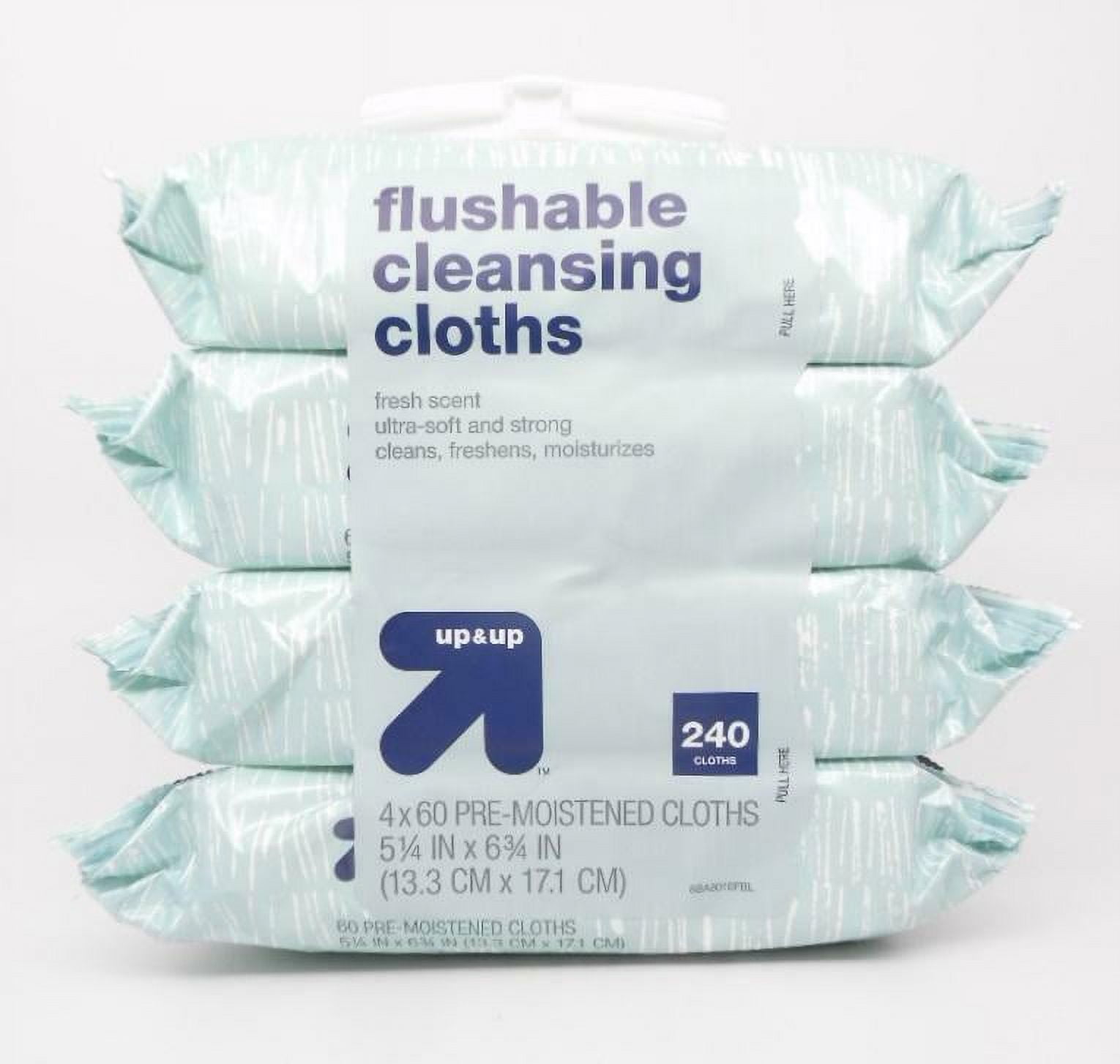 Up & up flushable moist wipes new arrivals