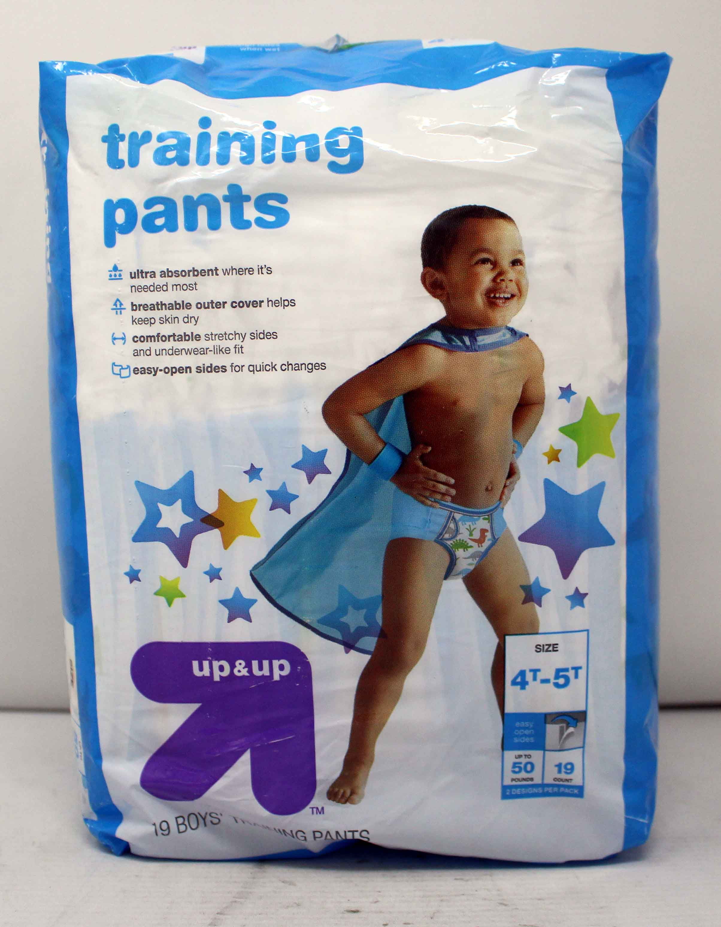 Up & Up Training Pants 4T-5T 50 Punds 19 Count 