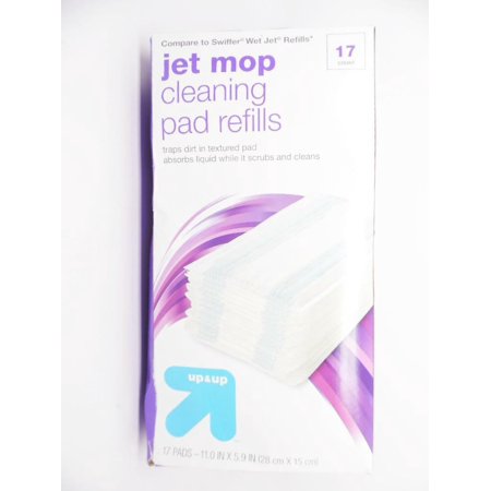 Up & Up Wet Jet Mop Cleaning Pad Refills - 17ct