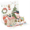 thumbnail image 1 of Up With Paper Sweater Dogs Pop-Up Christmas Card, 1 of 3