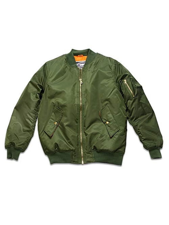 MA-1 Flight Jacket Blank Green Size XXL